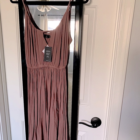 NWT Volcom Smoke Rough Edge MIDI Dress - Picture 4 of 5
